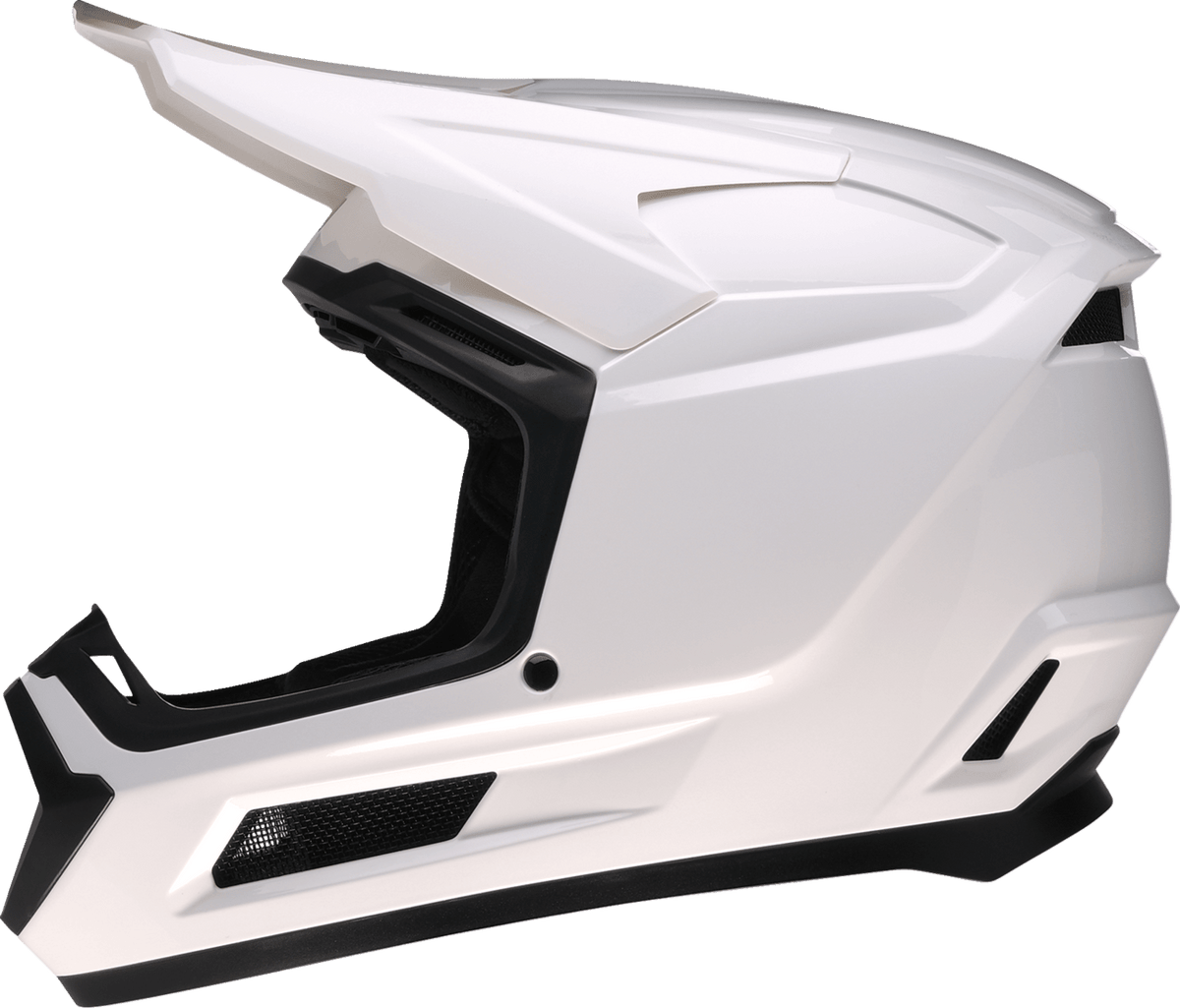 Z1R Youth Dirt Maxx Helmet - Solid White, Medium by Z1R, Part Number 0111-1876 - Kelly Motorsports