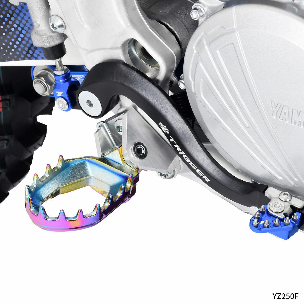 ZETA Max Foot Peg for Yamaha OilSlick - Part Number ZE93 - 2615 - Kelly Motorsports