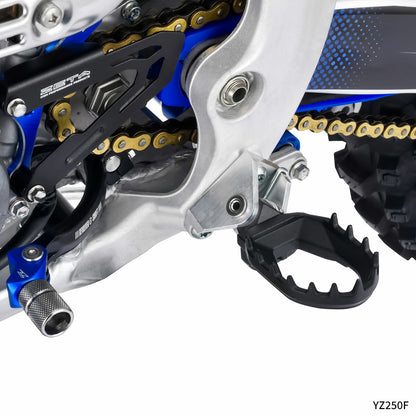ZETA Max Foot Peg for Yamaha - Part Number ZE93 - 2610, Black - Kelly Motorsports