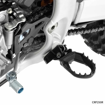 ZETA Max Foot Peg Hon Black Part ZE93 - 2600 for Off - Road Motorcycles - Kelly Motorsports